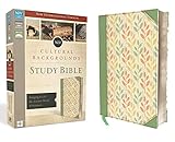 NIV, Cultural Backgrounds Study Bible, Leathersoft, Green, Red Letter Edition: Bringing to Life the by 
