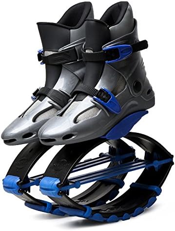 KARDILE Unisex Outdoor Fitness Kangroo Bounce Shoe (Grey Blue, Medium-224mm)
