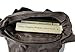 Ahmik Canvas Vintage Look Casual Medium Size Daily Messenger Shoulder Bag Brown