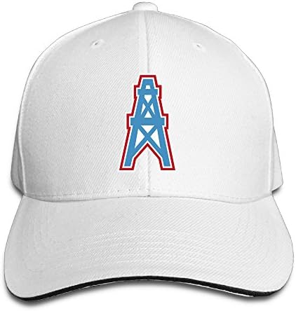 Houston Oilers Logo Sandwich Baseball Football Peaked Cap Hat Unisex Cool