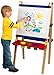 KidKraft Double-Sided Wooden Artist Easel with Paper Roll, Children's Furniture - Primary, Gift for Ages 3+