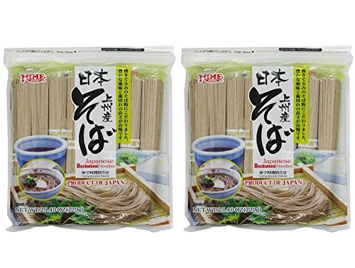 Twin Pack Hime Dried Buckwheat Soba Noodles, 25.40 Ounce (Pack of 2)