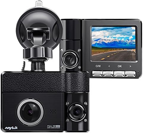 Dash Cam,Heerda Car Dashboard Camera 2.31'' LCD FHD 1080p 170 Degree Ultra Wide Angle Dual Lens Car DVR Video Recorder with G-Sensor, HDR, Loop Recording, Night Vision