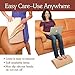 Foot Rest Under Desk - Non-Slip Cushion for Ergonomic Firm Comfort - 17