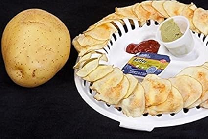 Omeny Bricolaje Conveniente Microondas Patatas Sano Chips ...