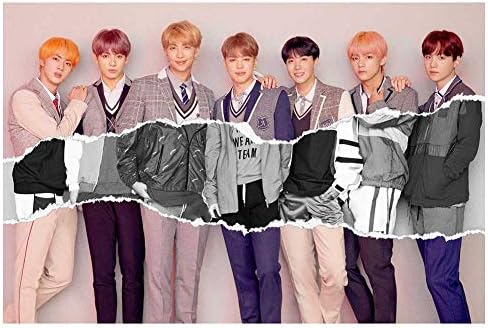 Yovvin BTS Kpop Bangtan Boys Love Yourself Tear Beach Towels Beach Towel Beach towel Tapestry Yoga Picnic Table Cloth Decorative Wall Hanging Bed Sheet, G, 180 x 50 cm