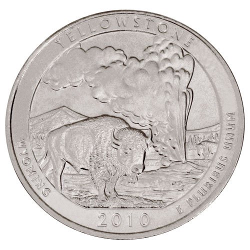 2010 P America the Beautiful Yellowstone National Park (Wyoming