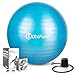 Exercise Stability Ball Chair with Hand Pump Use For CrossFit, Yoga, Balance & Core Strength Training, Non-Slip & Anti-Burst Extra Thick Fitness Ball(Multiple Sizes)