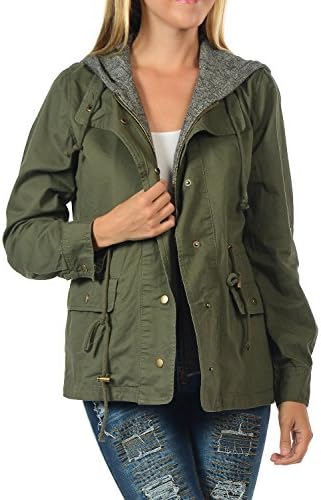 YourStyle Military Lightweight Drawstring Jacket-Versatile Anorak Parka Jackets(S-3XL)