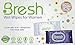 Body Wipes for Women BRESH -Feminine Wipes- Hypoallergenic and pH Balanced Wet Wipes - Ideal after Sports, Traveling, Car, Purse, Toilet - Mystic Fragrance. Keep your Body, Hands and Face fresh 48ct