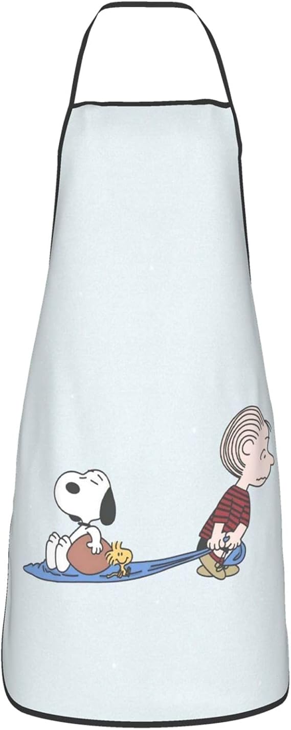 Amazon Co Jp Snoopy スヌーピー エプロン おしゃれ かわいい スタイリッシュ シンプル 家庭用 しわになりにくい 首掛け 保育士 キッチン 仕事用 料理 スーパー 飲み物屋 花屋 ホテル レストラン 男女兼用 服 ファッション小物