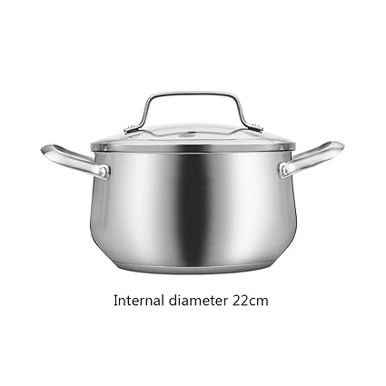 WEN-pot Cocinero de Sopa Olla de Cocina de inducción de Acero Inoxidable Gas para