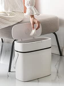 La Basura Ranura Estrecha Puede Seca Y Húmeda Separación Papelera