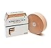 Kinesio Taping - Elastic Therapeutic Athletic Tape Tex Gold FP - Bulk Roll - Beige – 2 in. x 103 ft