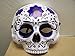 Dia de Los Muertos Day of The Dead Sugar Skull Halloween Mask - Dark Purple