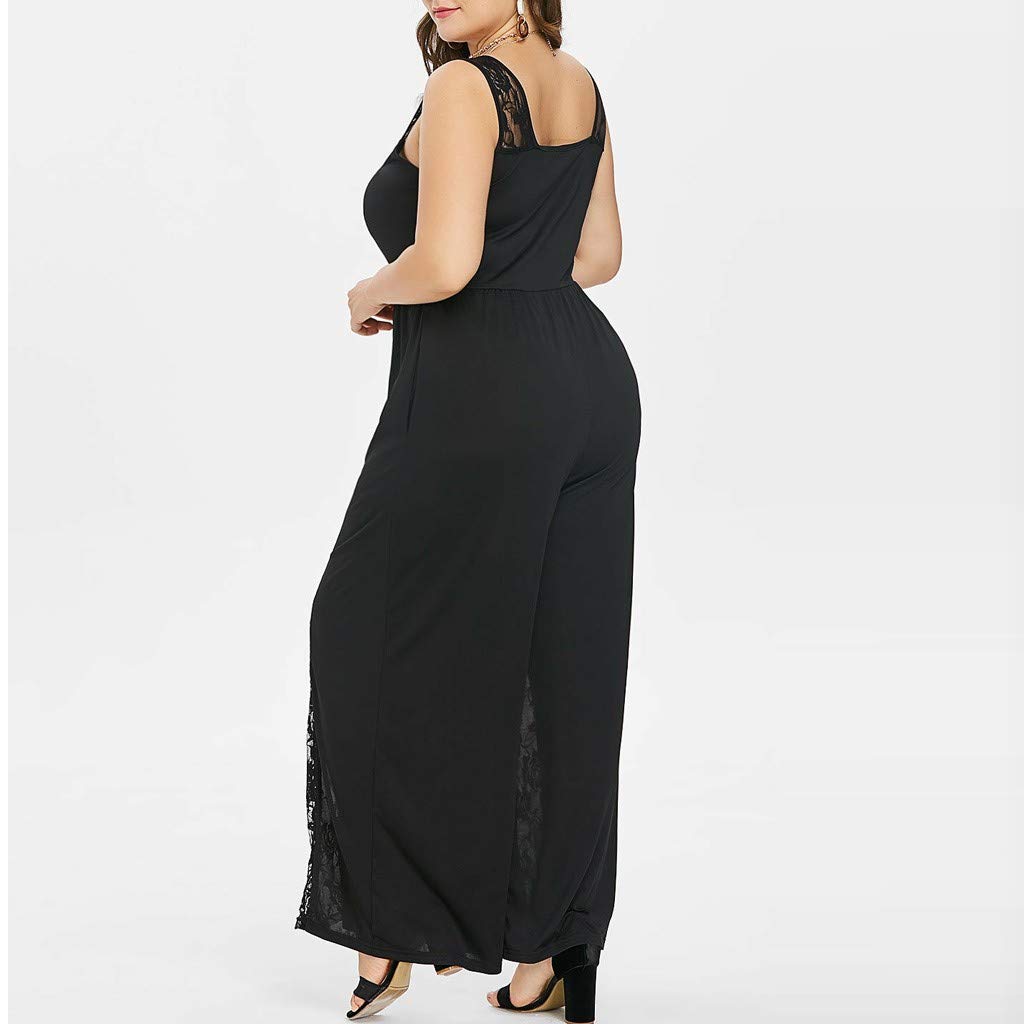 lace maxi romper plus size