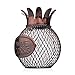 Too-Arts Pineapple Wine Cork Holder Container Handcrafts Art Work, Wine Lover Gifts, Housewarming, Engagement & Bridal Shower Gifts