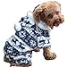 Howstar Puppy Hoodie Coat, Pet Dog Warm Sweater Doggie Hoodies Clothing Stylish Apparel (S, Gray)