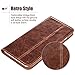 iPhone 6s / 6 Case, Benuo [Vintage Book Series] [Card Holder] Genuine Leather Case [Ultra Soft], Protective Folio Case Flip Cover with Stand Function for Apple iPhone 6 / iPhone 6s 4.7 inch (Brown)