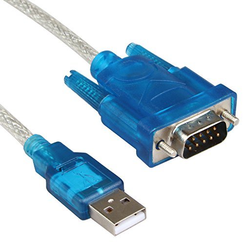 USB to Serial Adapter Cable With Dual Chipset PL2303 USB to DB9 Pin Male (USB to RS232 Cable)