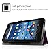 Fintie Folio Case for Amazon Fire (Previous 5th Generation, 2015 7 inch) - Slim Fit Premium Vegan Leather Standing Protective Cover, Galaxy