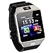 Tagital Bluetooth Smart Watch Wrist Watch with Camera For Android IOS Smart Phone Samsung S5 / Note 2 / 3 / 4, Nexus 6, HTC, Sony, Huawei and Other Android Smart Phones (Silver)