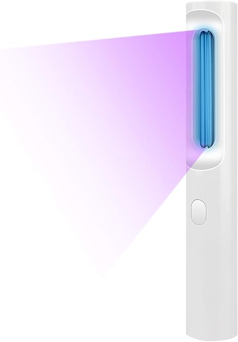elover uv lampara de desinfeccion luz ultravioleta germicida uvc lampara bombilla de esterilizacion portatil usb cargada para casa oficina hotel