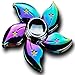 Eternity-Spinners Original Rainbow Fidget Spinner | Stress Relief | Metal High Speed Multi-Colour Toy