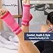 Dowellife Plantar Fasciitis Socks, Ankle Brace Compression Support Sleeves & Arch Support, Foot Compression Sleeves, Ease Swelling, Achilles Tendonitis, Heel Spurs for Men & Women (Pink L)