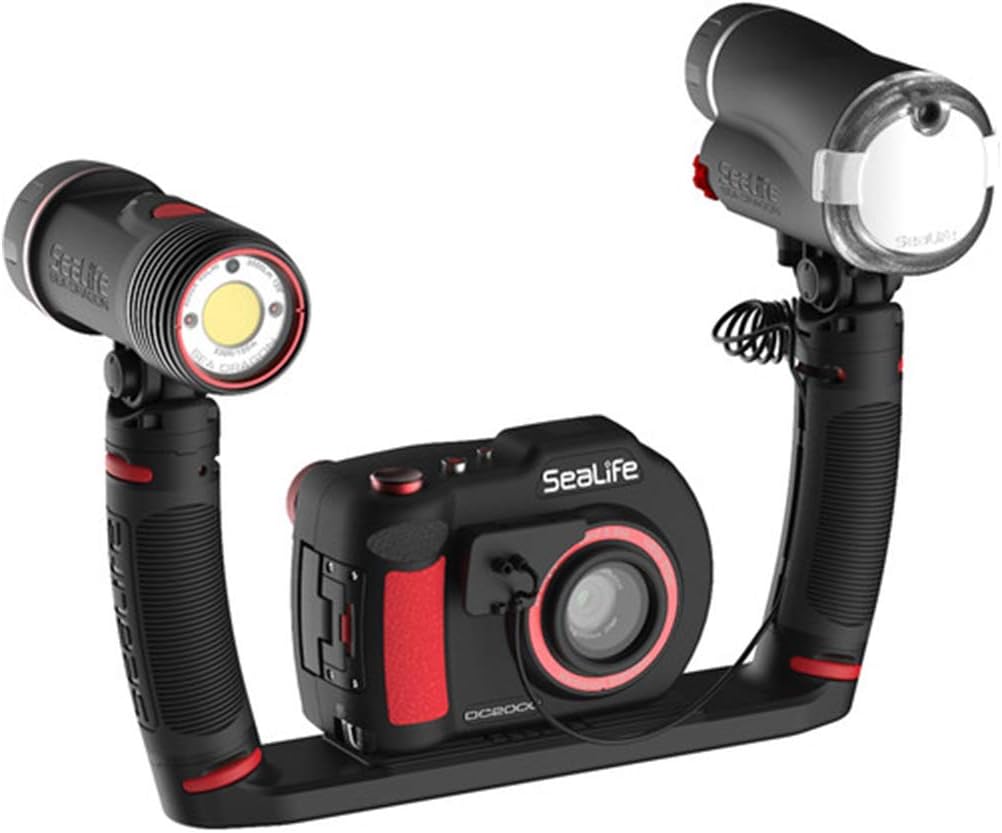 SeaLife DC2000 Pro Duo HD Underwater Digital Camera with Sea Dragon 3000 Light/Flash Set
