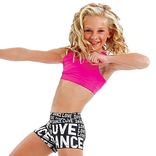Alexandra collection youth love dance athletic booty sh…