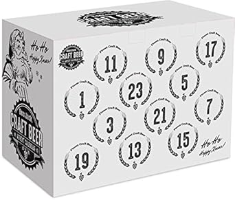 BeerJack Bier Adventskalender 2019 – 24 Flaschen (je 0,33l) deutscher und internationaler Craft Biere