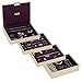 | VERY SPECIAL OFFER 28% OFF | Stackers | Jewelry Box | classic cream & purple stacker set of 4