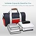 REYLEO Sports Gym Bag Small Travel Duffel Bag Water Resistant Bags with Leather Handle Color Blocking Design for Men Women RT02