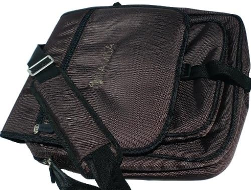 Namba Gear Shaka Laptop Messenger Bag, High Perfomance Bag for Musicians &amp; DJs, in Mayan Brown, SLM-BN