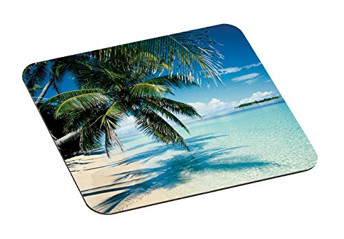 UPC 021200525742, 3M Foam Mouse Pad, Tropical Beach Design (MP114YL)