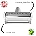 Chef-Keri® Ultra Sharp Stainless Steel Julienne Peeler ★ Vegetable Peeler ★ Cleaning Brush