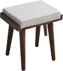 ZTCWS Vanidad de Madera Maciza de heces de Maquillaje Vestir Banco