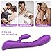 G-Spot Rabbit Waterproof Rechargeable Dildo Vibrator Adult Sex Toys for Women - Adorime Silicone Clitoris Vagina Stimulator Massager Sex Things for Couples