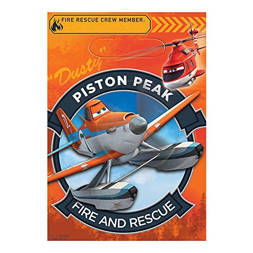 Disney Planes 2 Folded Loot Bags - 8 pcs