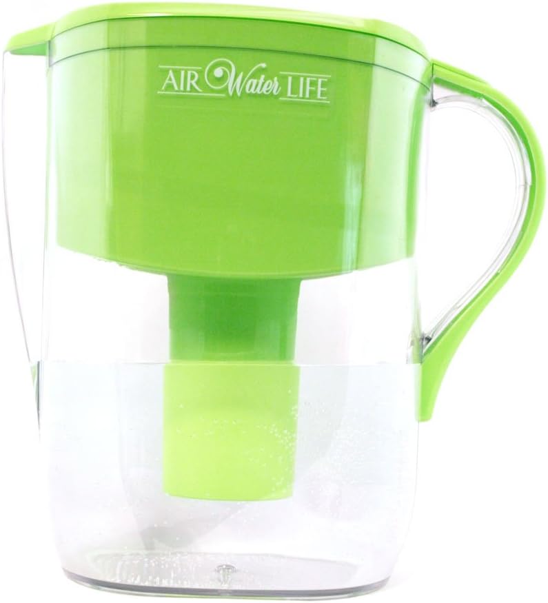 Alkaline Water Pitcher by Air Water Life (Green)