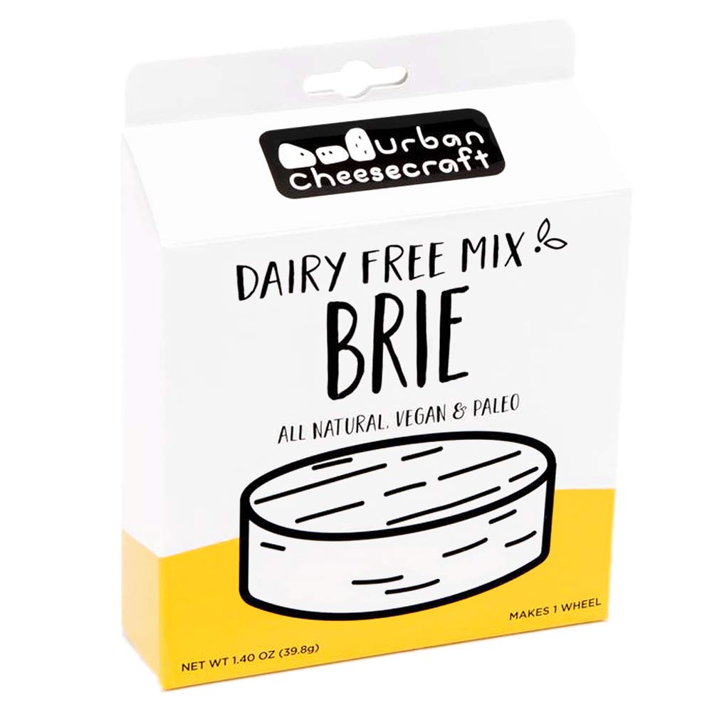 Urban Cheesecraft All Natural Dairy Free Brie Cheese Making Mix 14 Oz
