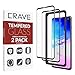 S10 Glass Screen Protector for Samsung Galaxy S10 [3D Curved Glass with Easy Installation Tool] by Crave - [Finger Print Compatible][2-Pack] HD Tempered Glass