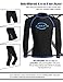 DIVE & SAIL Rash Guard Men Long Sleeve UPF 50+ UV Protection Swimsuits Top