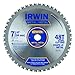 IRWIN Tools Metal-Cutting Circular Saw Blade, 7 1/4-inch, 48T (4935555)