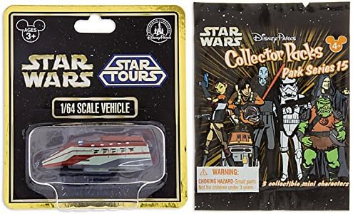 Disney Parks Star Tours Star Speeder 1000 + Star Wars Mini Figures Collector Pack - Park Series 15