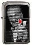 Zippo George Blaisdell Flames Pocket Lighter