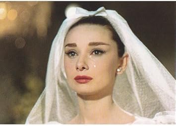 Amazon オードリー ヘップバーン Audrey Hepburn ポストカード Pc Tears Funny Face ポストカード 絵柄付はがき 文房具 オフィス用品