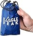Eagle Peak New Outdoor Pocket Blanket 60” x 56” – Waterproof Great for Music Festivals, Camping, Beach, Hiking, Outdoor Sporting Events, Picnics! Durable with Bag, Corner Pockets, Loops, and Stakes.