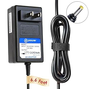 Image of T POWER 31v (6.6ft Long Cable) Ac Adapter Compatible with HP PhotoSmart 2600 2610 2700 2710 OfficeJet Inkjet 2700 7200 7210 7300 7310 7400 7410 DeskJet 955C 959C Business Inkjet 1200d